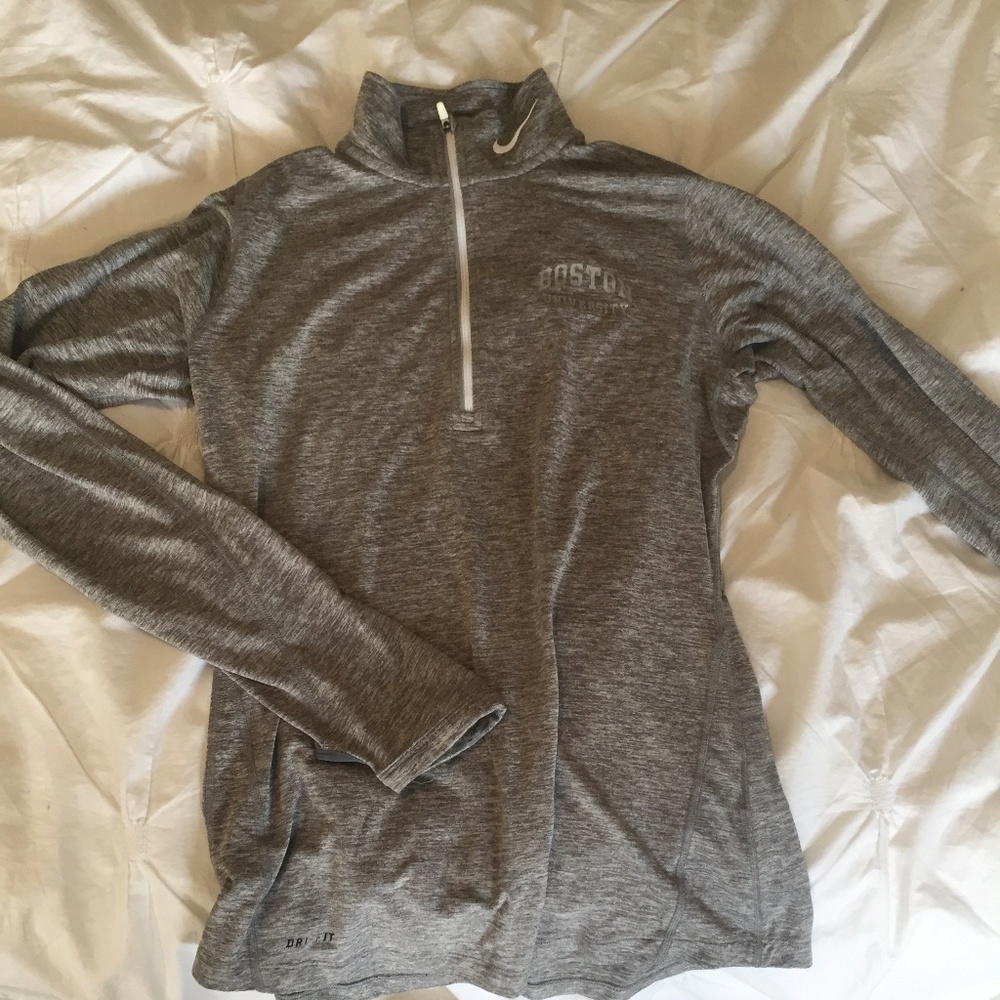Nike super soft Boston U quarter zip pullover